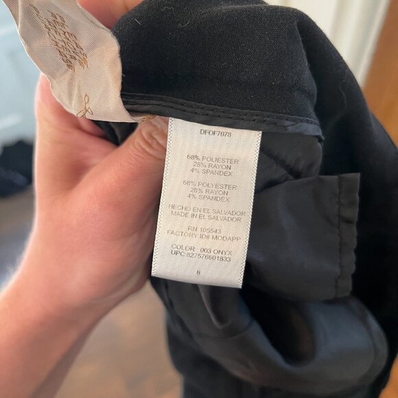 Daisy Fuentes® Black Bootcut Dress Pants - Picture 8 of 9